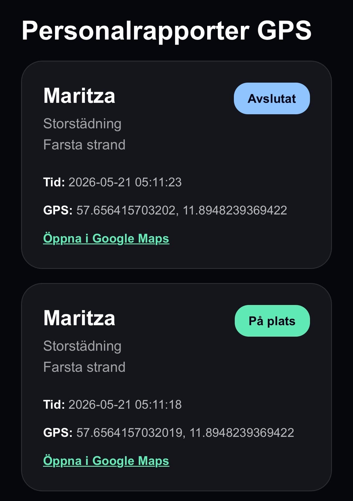 Admin Dashboard screenshot 4