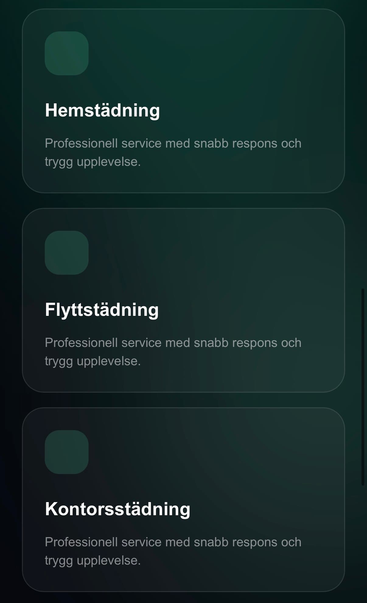 Premium Landing Page screenshot 3
